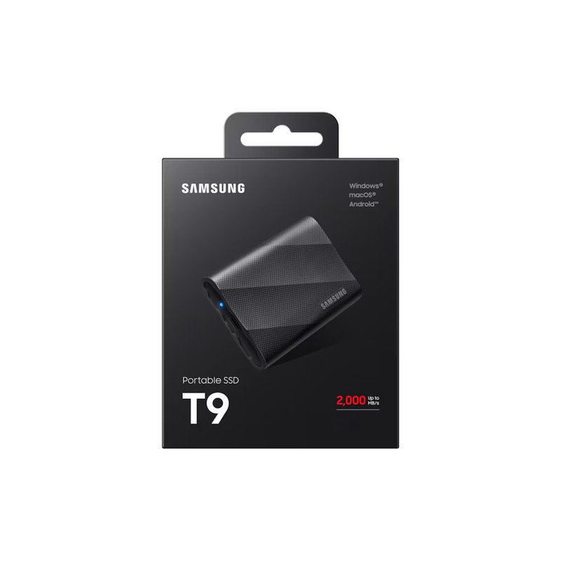 اس اس دی اکسترنال سامسونگ مدل T9 ظرفیت 2 ترابایت رابط USB 3.2 Gen2