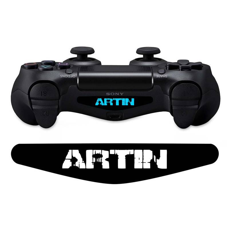 برچسب لایت بار دسته پلی استیشن 4 ونسونی طرح Artin