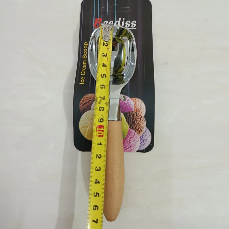 اسکوپ بستنی بیدیس مدل دسته چوبی کد HS12