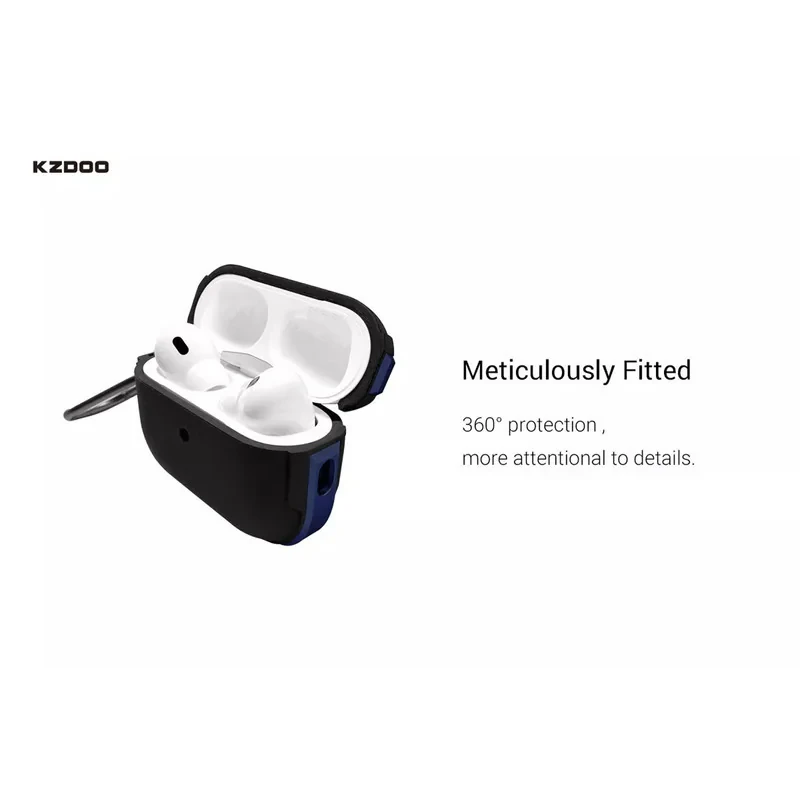 کاور کی-زد دوو مدل CrashGuard مناسب برای کیس اپل AirPods Pro 2