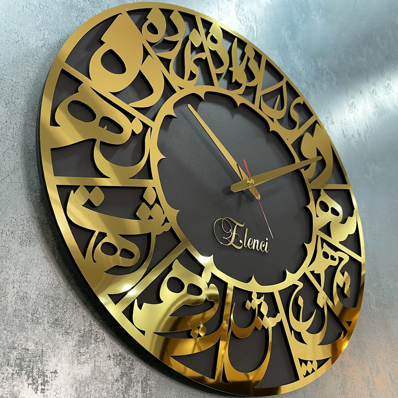 ساعت دیواری اِلِنسی مدل Chalipa کد 60c