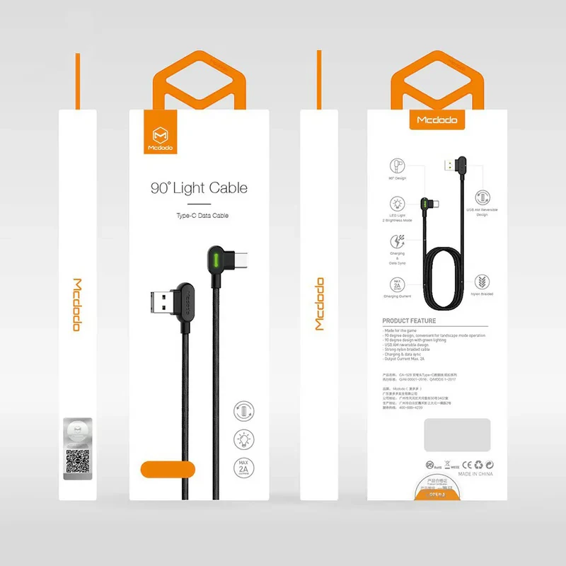 کابل تبدیل USB به USB-C مک دودو مدل CA-5281 طول 1.2 متر