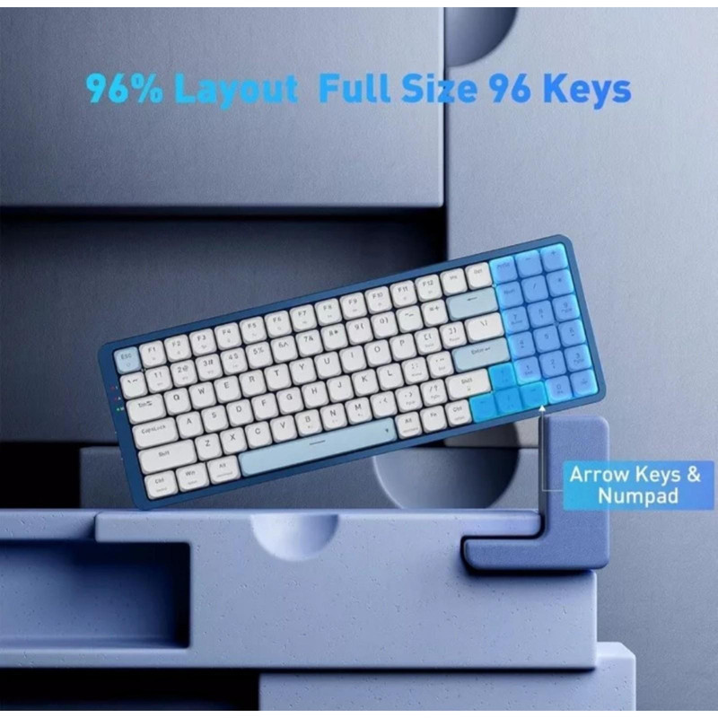 کیبورد گیمینگ ردراگون مدل EVA PRO K684 WB RGB