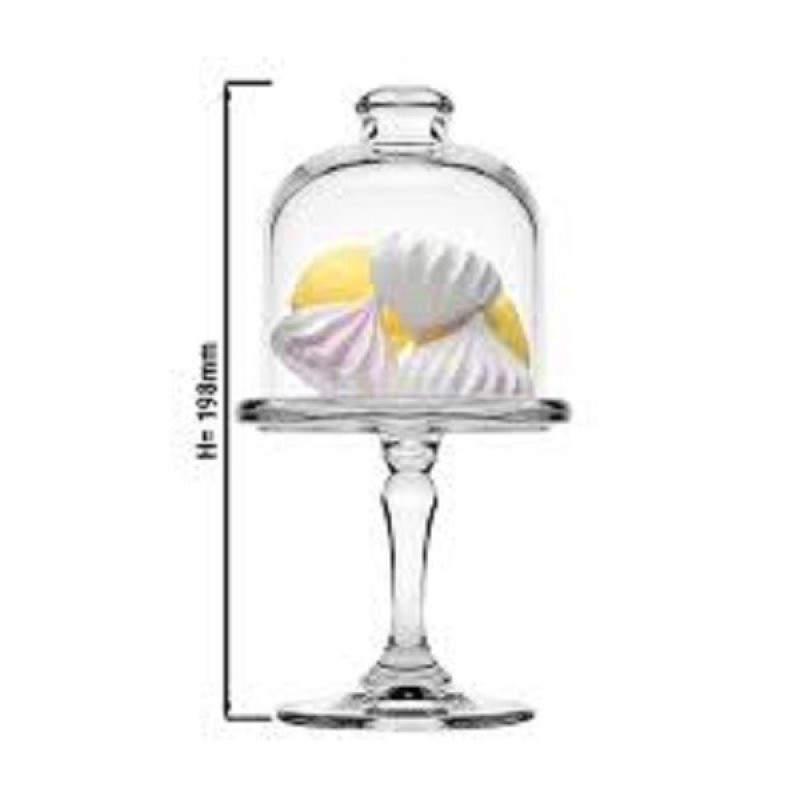 ظرف سرو پاشاباغچه Mini Patisserie کریستال، قابل شستشو در ماشین ظرفشویی