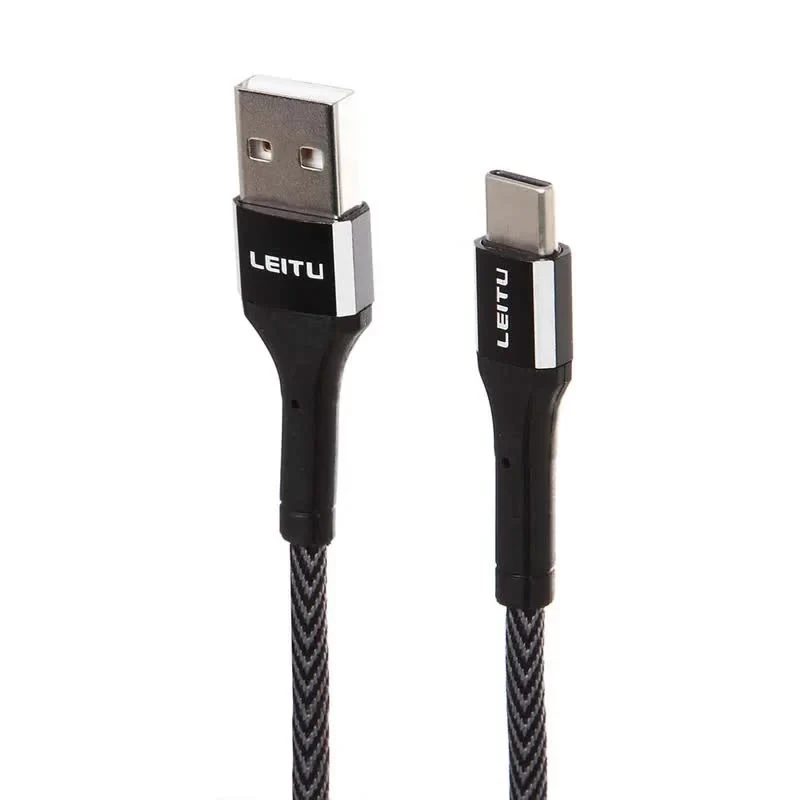 کابل تبدیل USB به USB-C لیتو مدل LD9 طول 1 متر