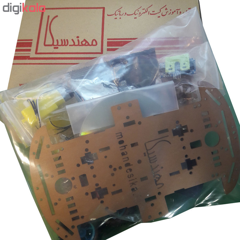 ربات تشخیص مانع مهندسیکا مدل 4W-R4000