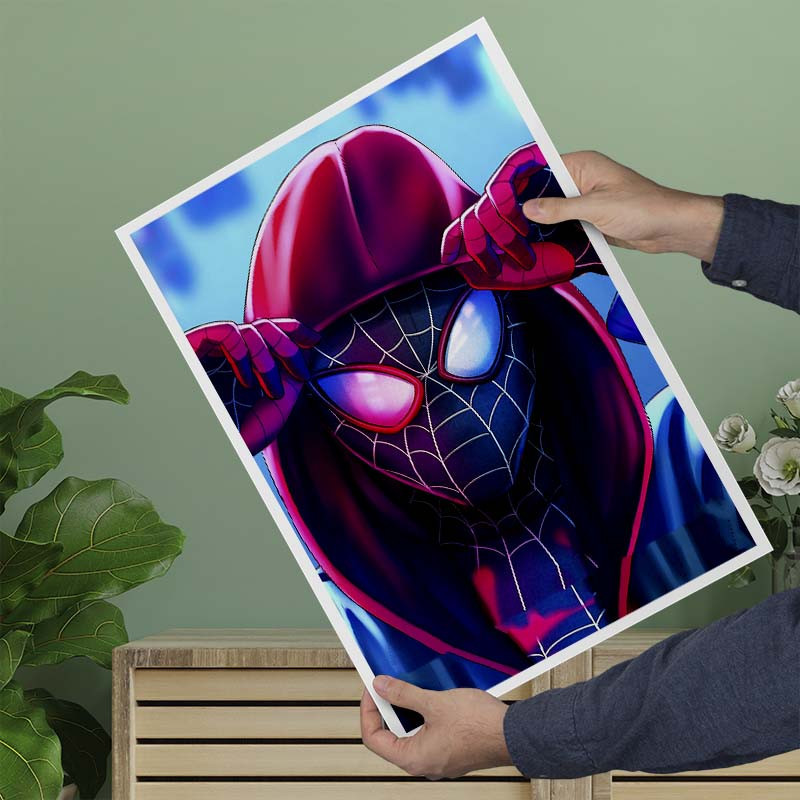 پوستر کارنيکا طرح Man-مرد عنکبوتی Spider کد 14493 مجموعه 8 عددی
