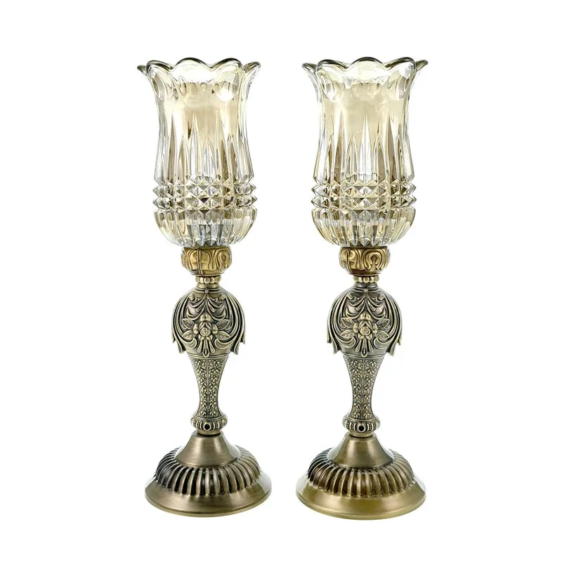 شمعدان مدل ترنادو کد ShT-37c مجموعه 2 عددی