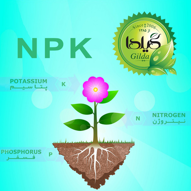 کود مایع کامل گلدهی گیلدا مدل پتاسیم بالا حجم 120 میلی لیتر