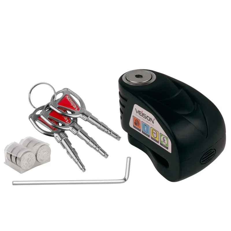 قفل دیسکی موتورسیکلت ویژن مدل دزدگیردار DX18-B