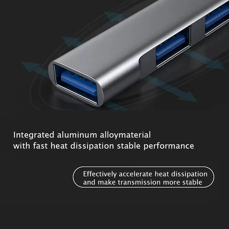 هاب 4 پورت USB 3.0 راگ لینک مدل 2in1-UC