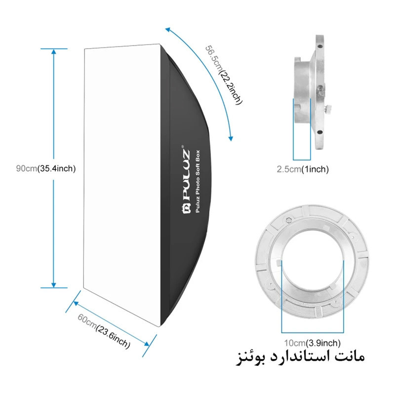 سافت باکس پلوز مدل زنبوری سایز 60x90 سانتی متر