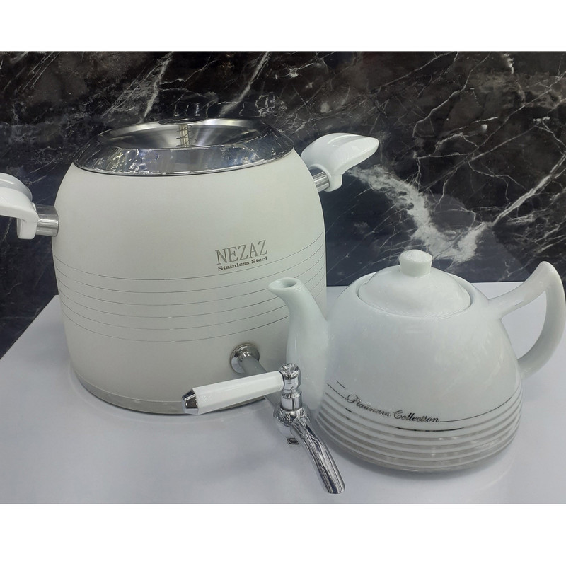ست کتری و قوری نزاز مدل قالب ترک