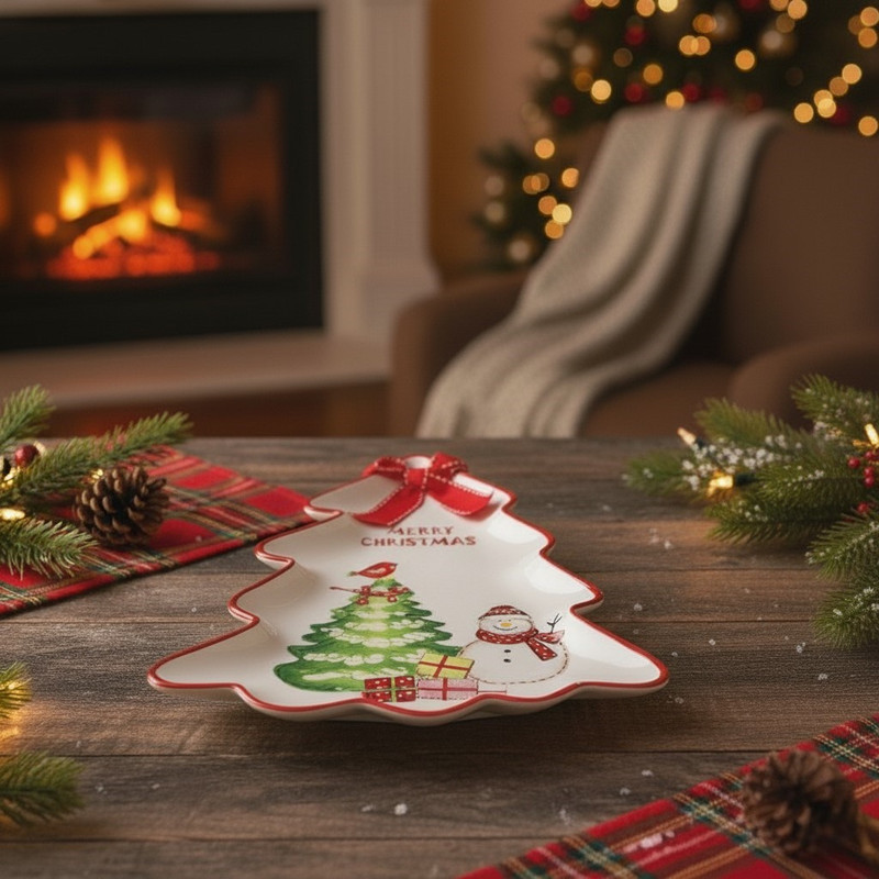 پیش دستی طرح کریسمس مدل Santa کد 300