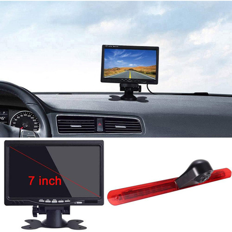 مانیتور و دوربین دنده عقب خودرو مدل B7224+Monitor