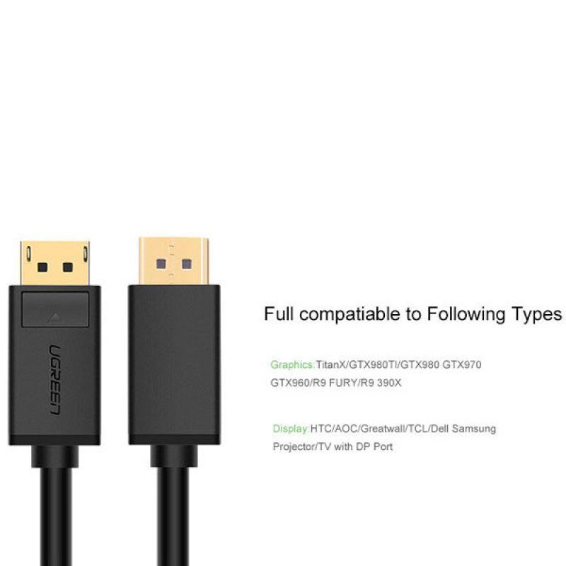 کابل Display Port یوگرین مدل DP102-10245 طول 1.5 متر