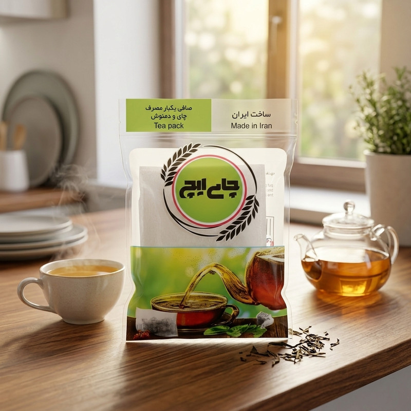 فیلتر چای مدل چاچ بسته 60 عددی
