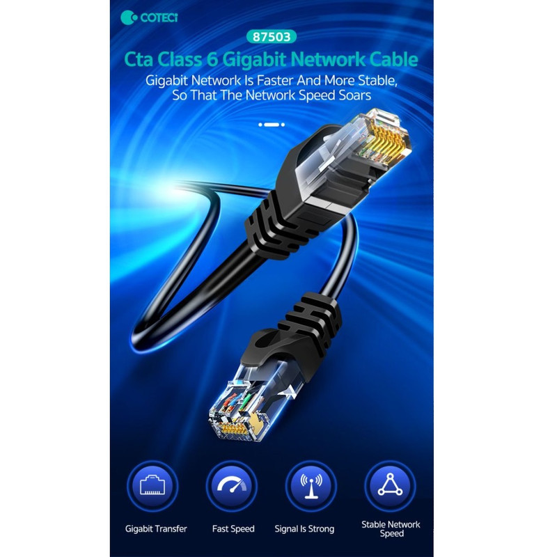 کابل شبکه Cat6 کوتتسی مدل 87503