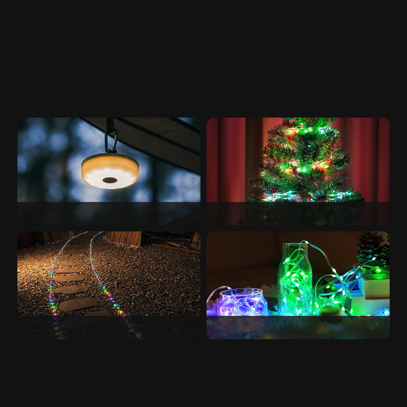 چراغ روشنایی نکس تول مدل ریسه ایی NE20247 RGB