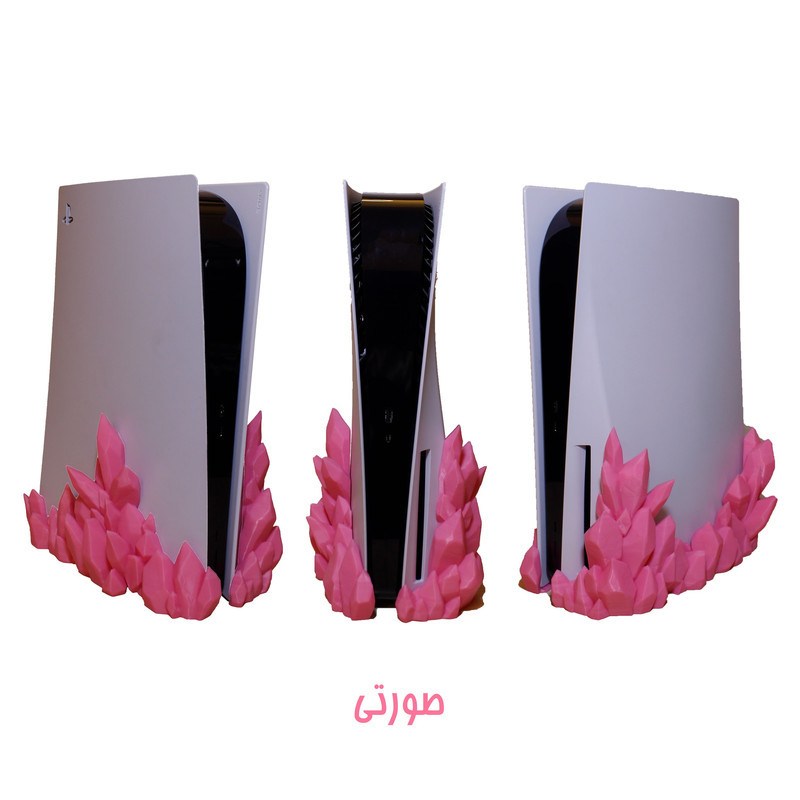 پایه پلی استیشن 5 طرح کریستال