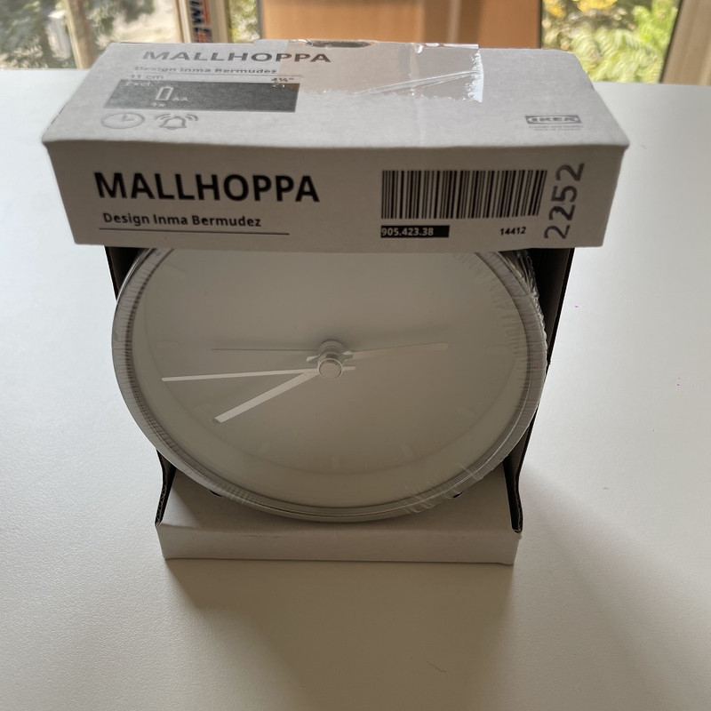 ساعت رومیزی ایکیا مدل MALLHOPPA
