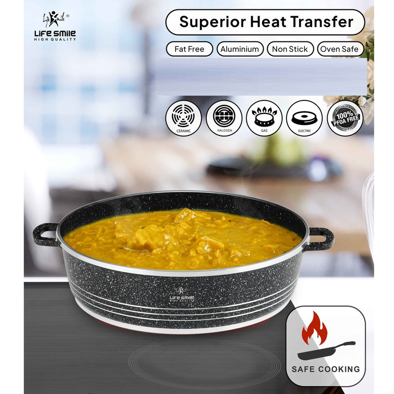 سرویس تابه 6 پارچه لایف اسمایل مدل LIFEP7SHR