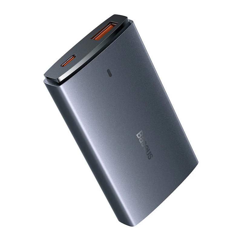 شارژر دیواری 65 وات بیسوس مدل GaN5 Pro Ultra-Slim به همراه کابل تبدیل USB-C