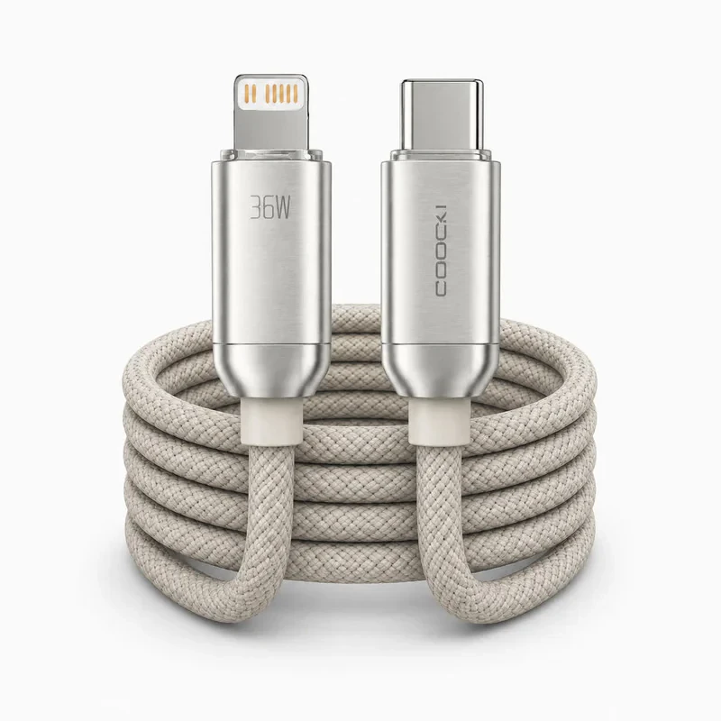 کابل تبدیل USB-C به لایتنینگ توکی مدل IPHONE-13 PRO MAX طول 1متر