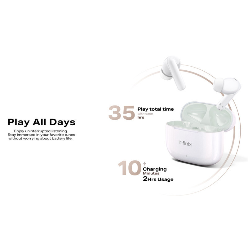 هدفون بلوتوثی اینفینیکس مدل XBuds N4 Pro