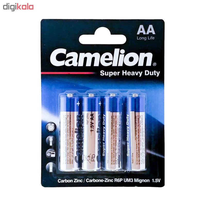 باتری قلمی کملیون مدل Super Heavy Duty بسته 48 عددی
