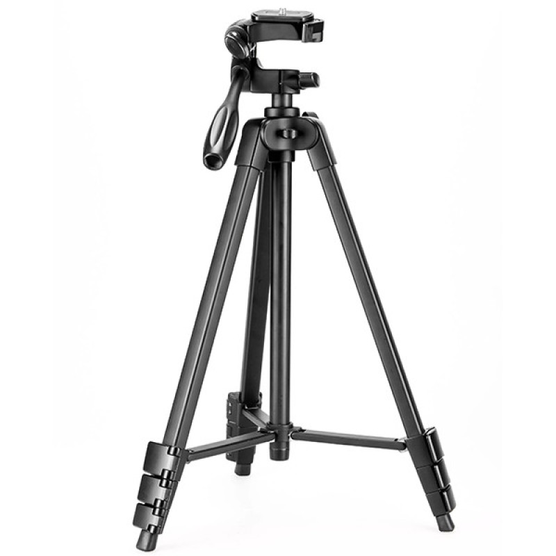 سه پایه دوربین نست مدل NT-510 به همراه گیره نگهدارنده موبایل