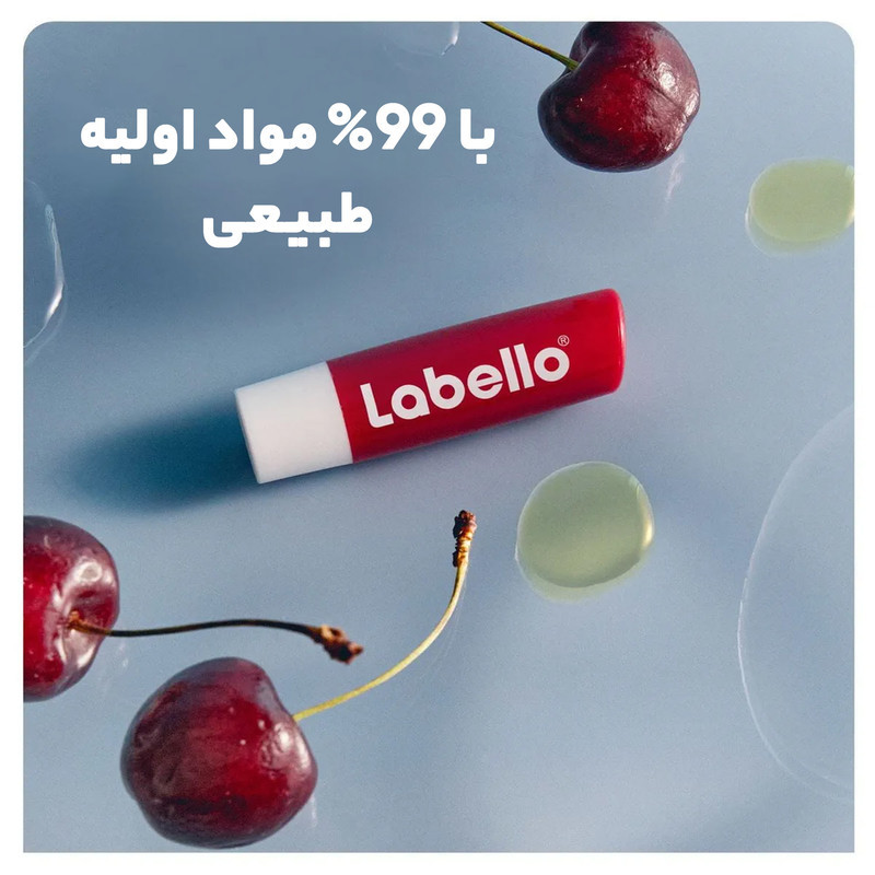 بالم لب ماتیکی لابلو مدل FDASW حاوی گلیسیرین با قابلیت مرطوب‌کنندگی 24 ساعته و ترکیبات طبیعی