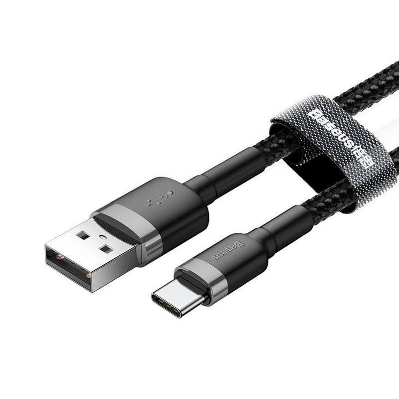 کابل تبدیل USB به USB-C باسئوس مدل CAFULE CATKLF-BG1 طول 1 متر
