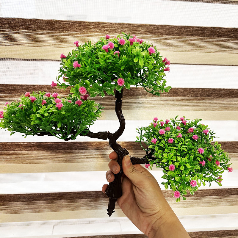 درختچه مصنوعی بونسای، ابعاد 25×5×5 سانتی‌متر، وزن 100 گرم
