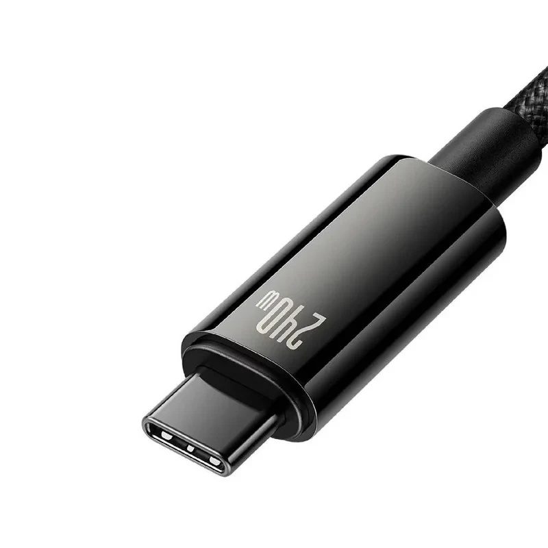 کابل تبدیل USB-C باسئوس مدل (TUNGSTEN GOLD (240W طول 3 متر