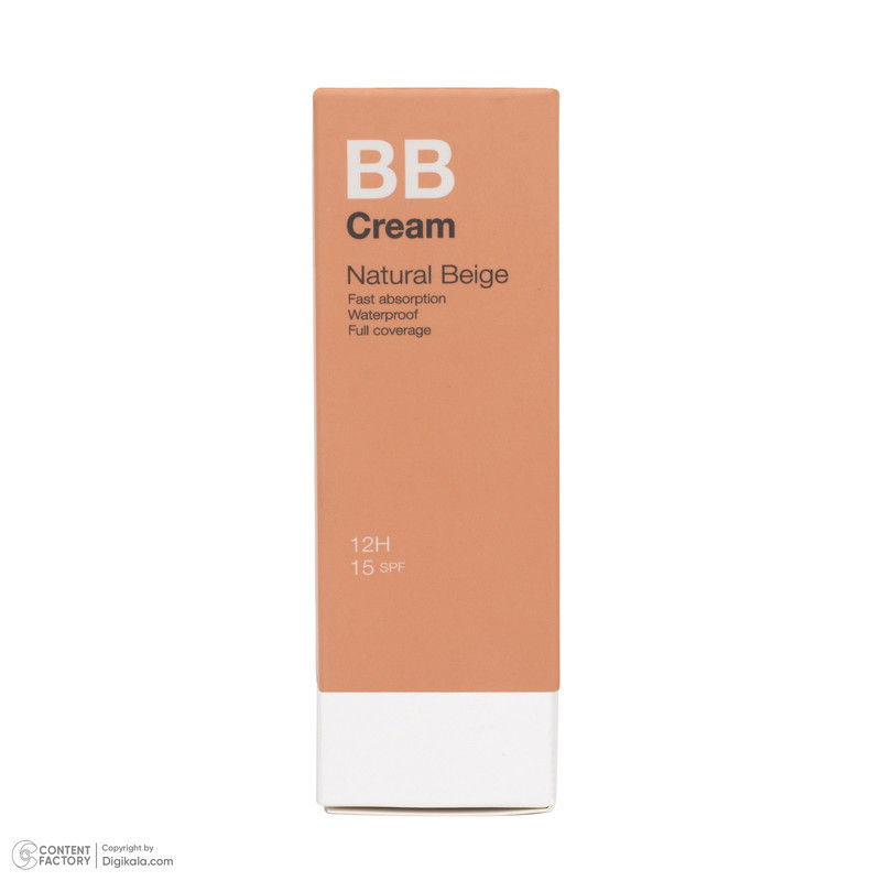 کرم پودر BB SPF 15 درمالوگ مدل FC شماره 15 مناسب برای انواع پوست حجم 30 میلی‌لیتر