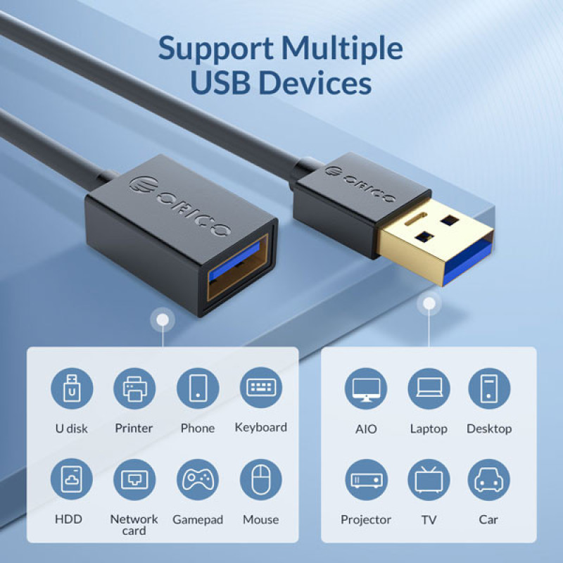 کابل افزایش طول USB 3.0 اوریکو مدل U3-MAA01 طول 2 متر