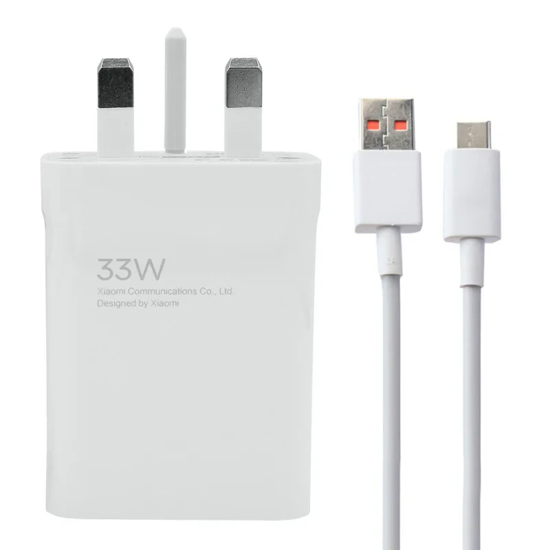 شارژر دیواری شیائومی مدل Redmi Note 11 به همراه کابل تبدیل USB-C