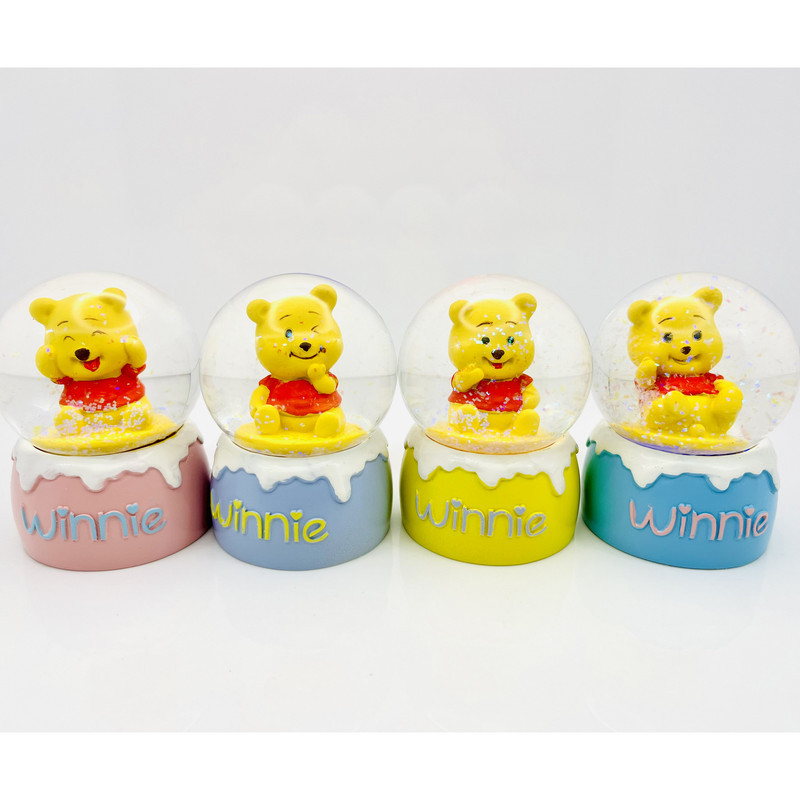 گوی چراغ‌دار مدل Winnie طرح خرس پو کد 6221
