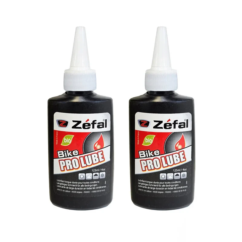 روغن زنجیر دوچرخه زفال مدل PRO LUBE حجم 125 میلی لیتر بسته دو عددی