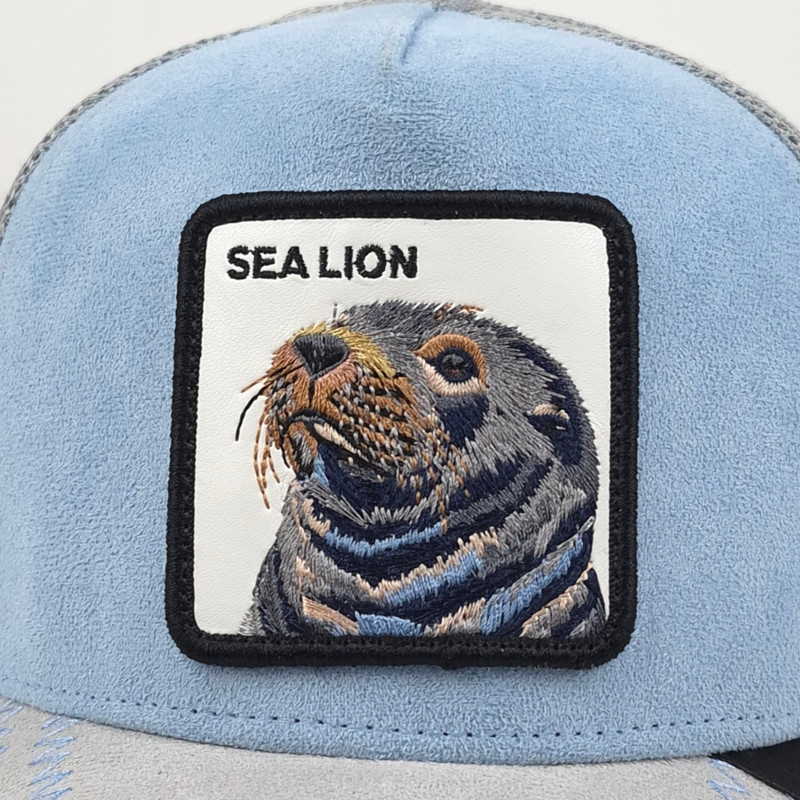 کلاه کپ گورین براز مدل پشت تور طرح SEA LION کد4080