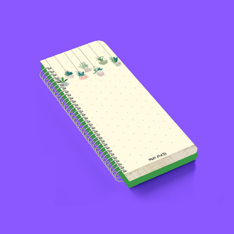 دفترچه یادداشت مستر راد مدل to do list طرح جدید کاکتوس مدل پالت کد pallet 1578