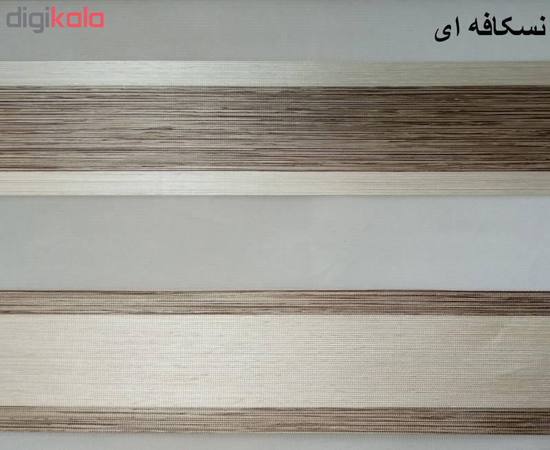 پرده زبرا زیو کد 201924 سایز 180 × 200 سانتی‌ متر