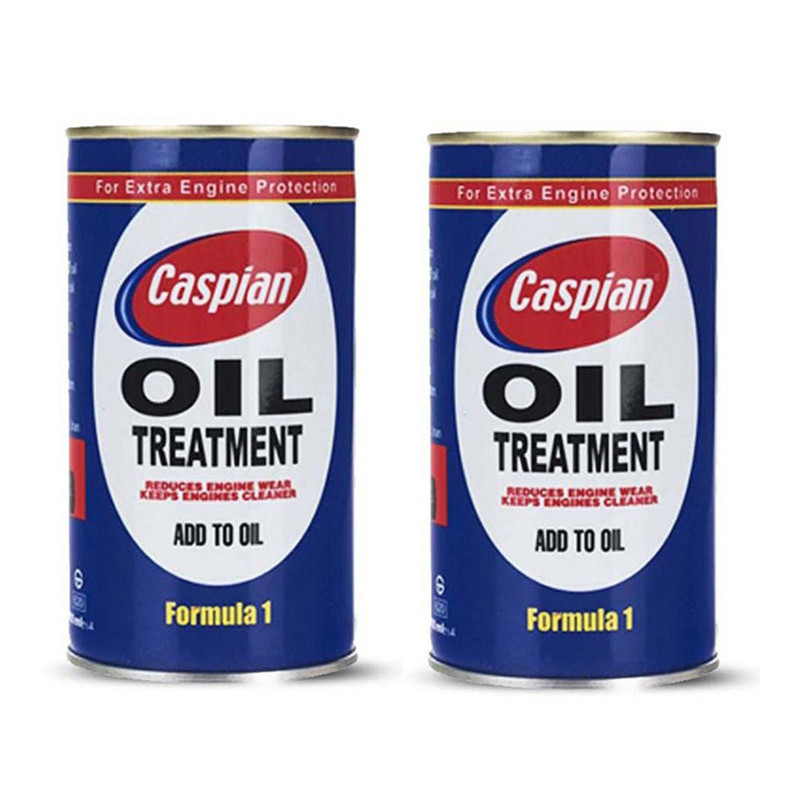 مکمل روغن موتور خودرو کاسپین مدل Formula 1 حجم 300 میلی لیتر بسته 2 عددی
