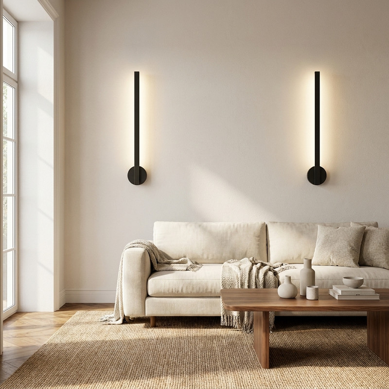 دیوار کوب مدل شمشیری کد E80