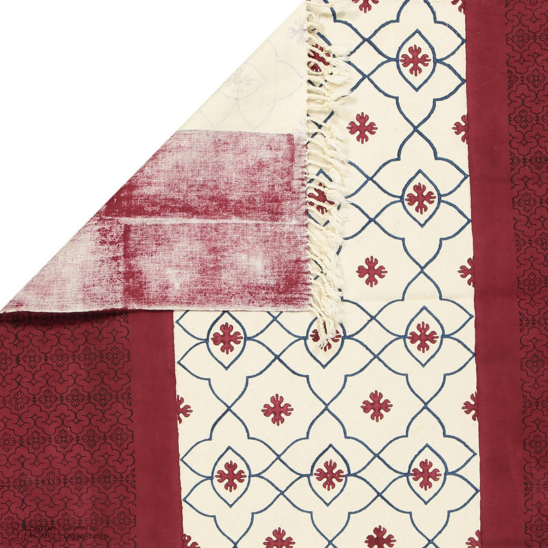 رومیزی بومی مدل 009 سایز 126x60 سانتی‌متر