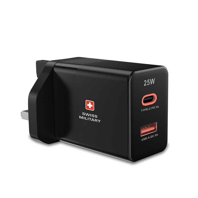 آداپتور شارژر 25 وات سوییس میلیتری مدل Power Station 25W