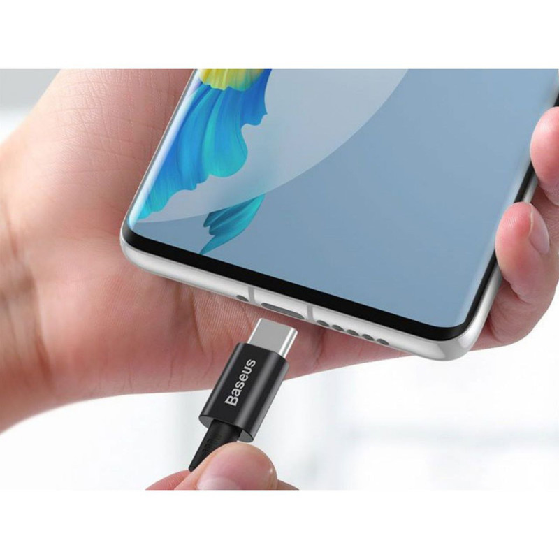کابل تبدیل USB-C به USB-C باسئوس مدل CATYS-100W طول 1 متر