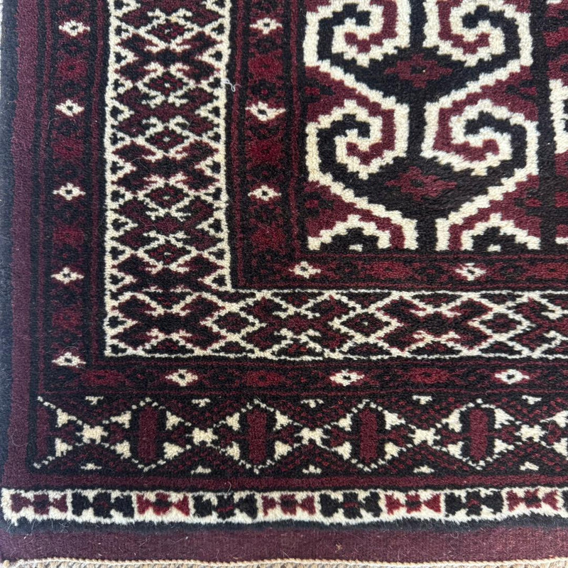 قالیچه دستبافت یک متری مدل ترکمن کد ۲۴۳۴