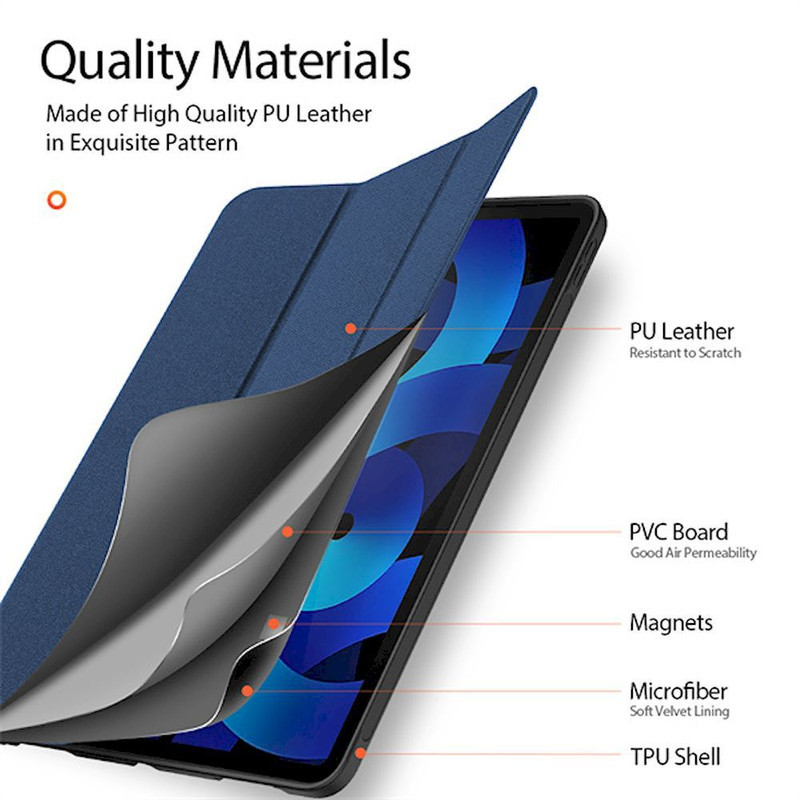 کیف کلاسوری بادیگارد مدل Domo مناسب برای تبلت اپل iPad Air 11 inch M2 2024  M3 2025  M4 2026